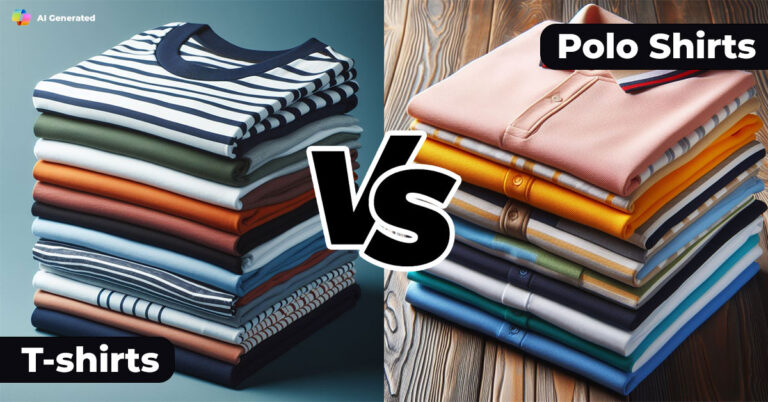 What is the Difference Between Polo Shirt and T-Shirt?