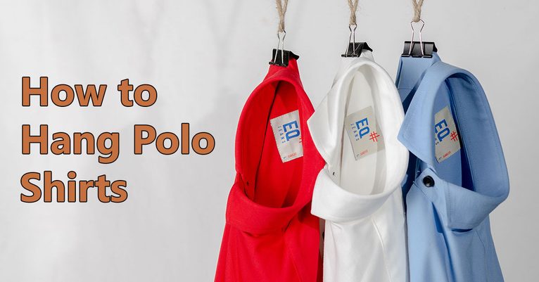 How to Hang Polo Shirts Without Shoulder Bumps