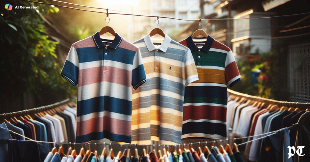 Polo-shirts-in-different-color-and-patterns